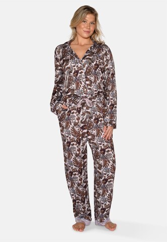 CC DK - Pantalón de pijama 'Janet' en marrón: frente