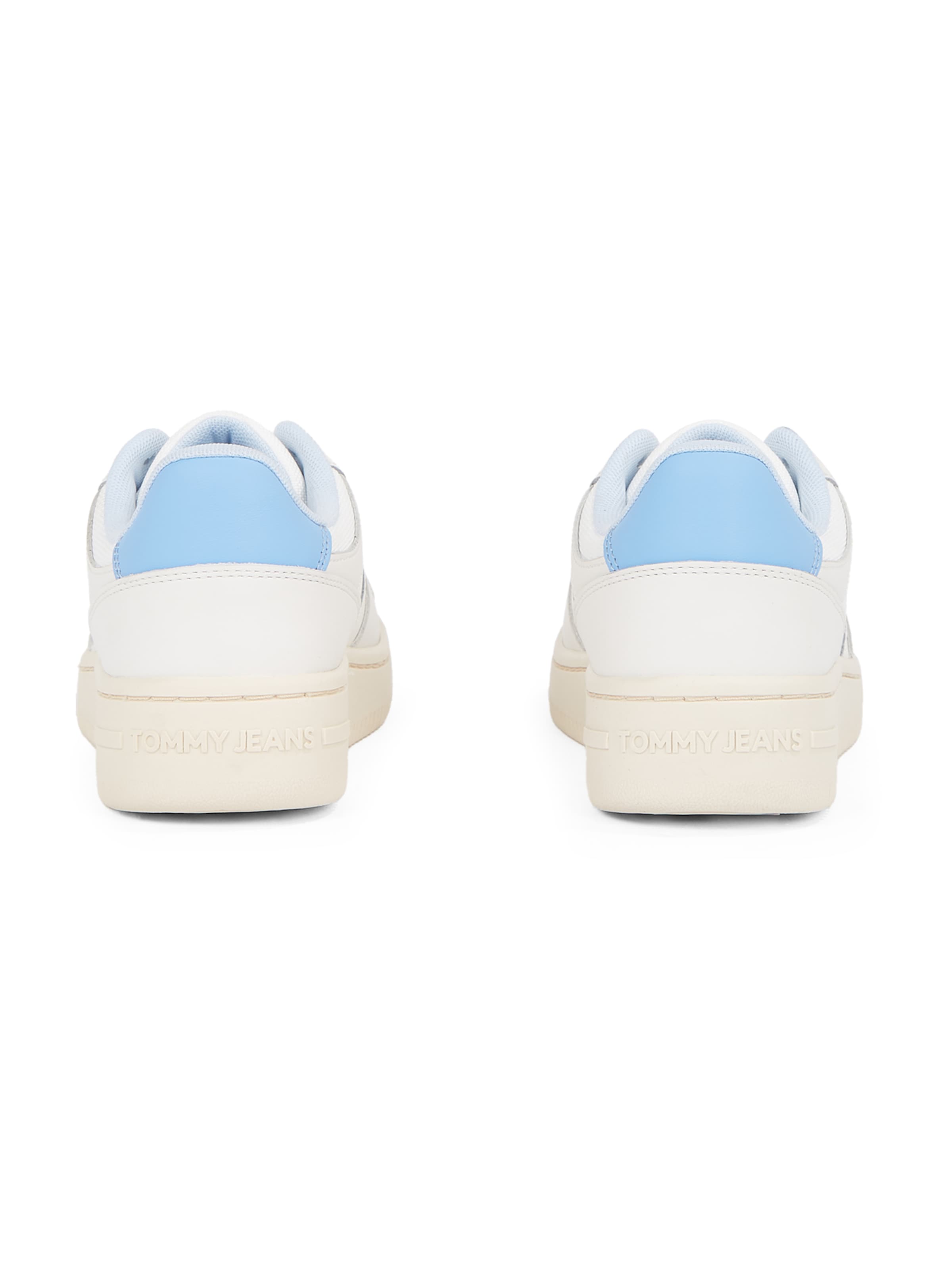 Tommy Jeans Platform trainers 'Retro  Basket Ess Meg 3A3' in White
