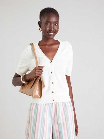 Fabienne Chapot Knit cardigan 'Maddy' in Beige: front