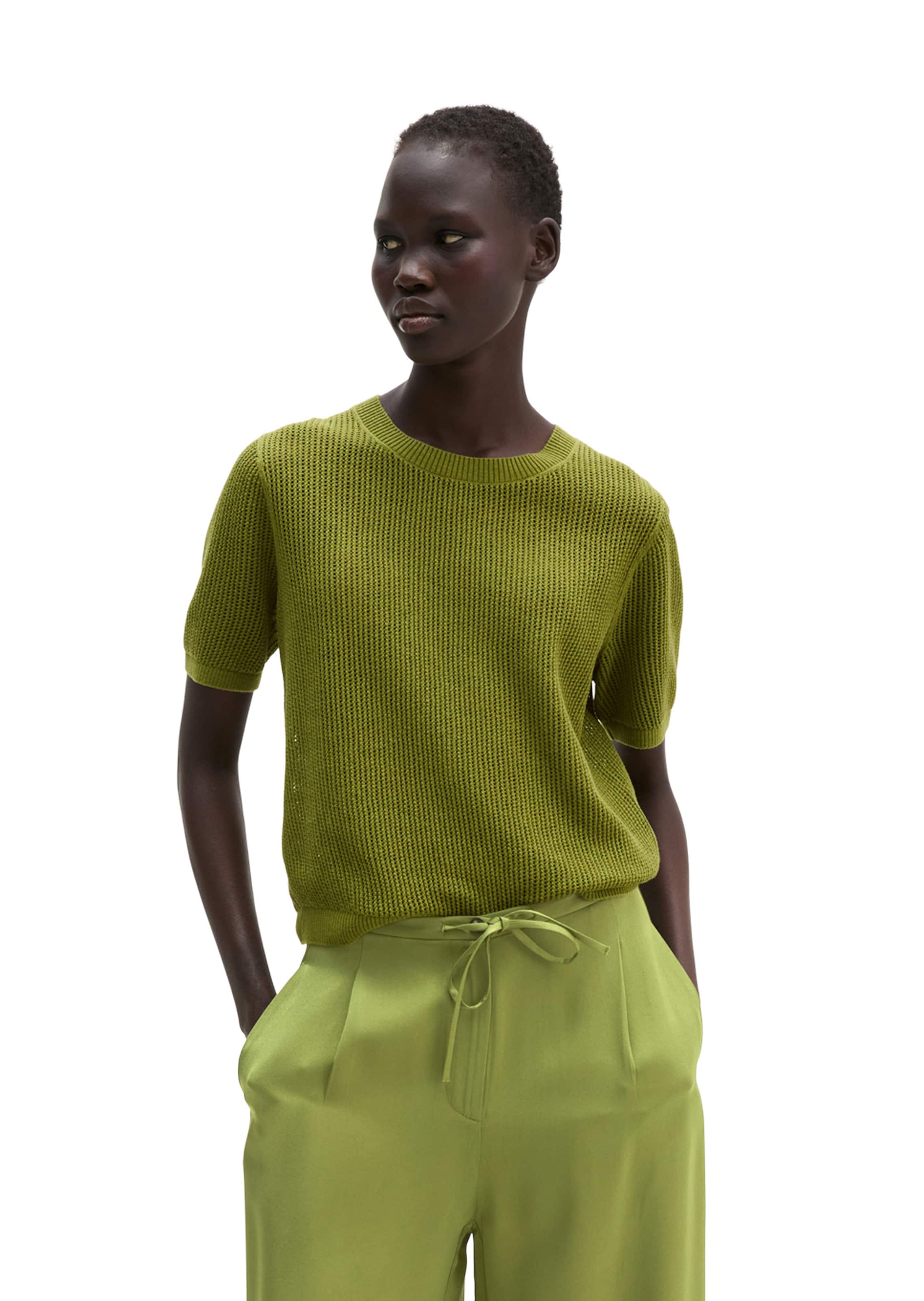 Marc O'Polo Sweater in Green: front
