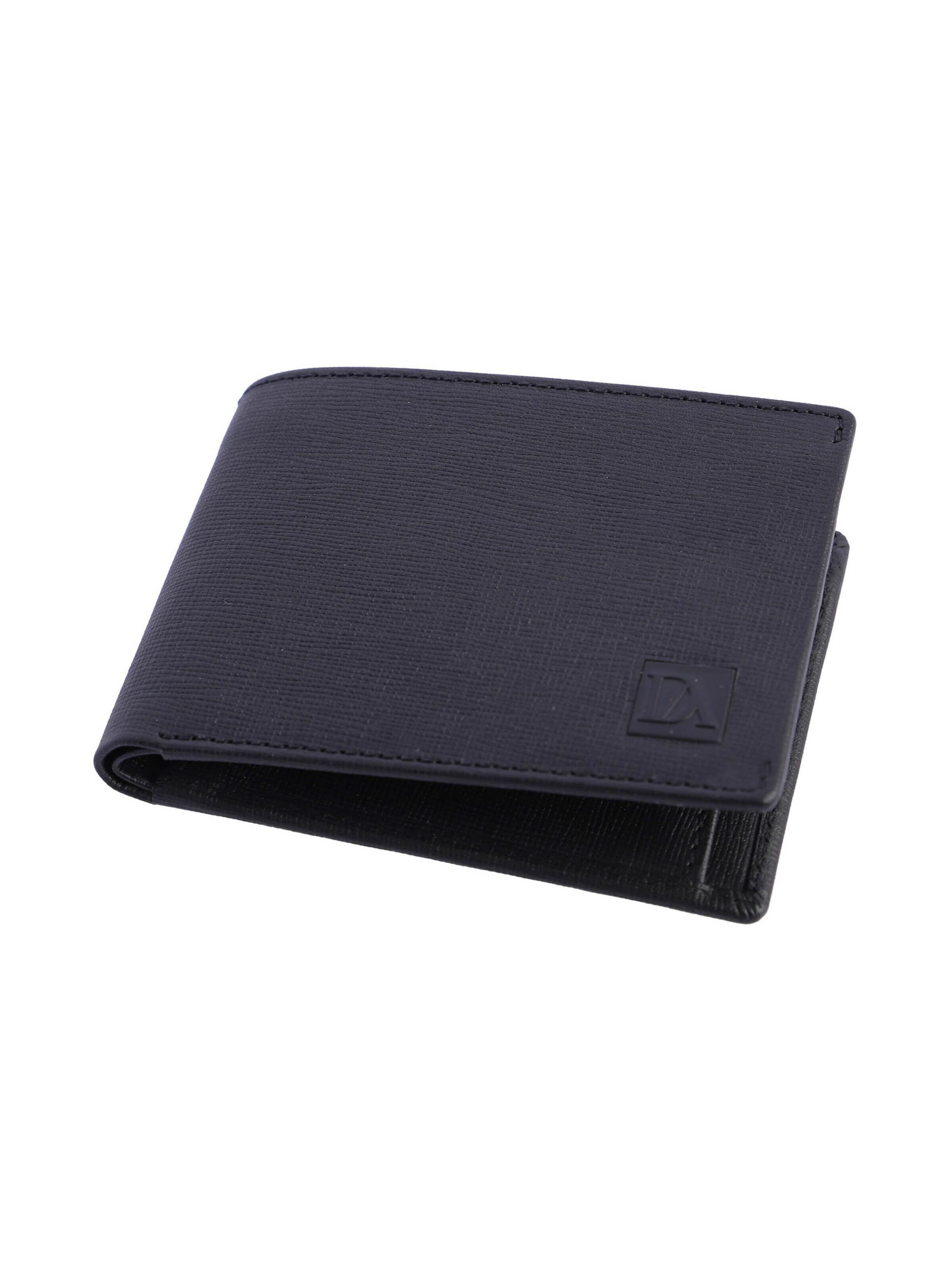 Don Algodon - Cartera 'Cartera para hombre Alessandro de piel con protección RFID' en negro