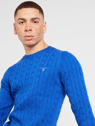 GANT Regular Fit Pullover in Blau