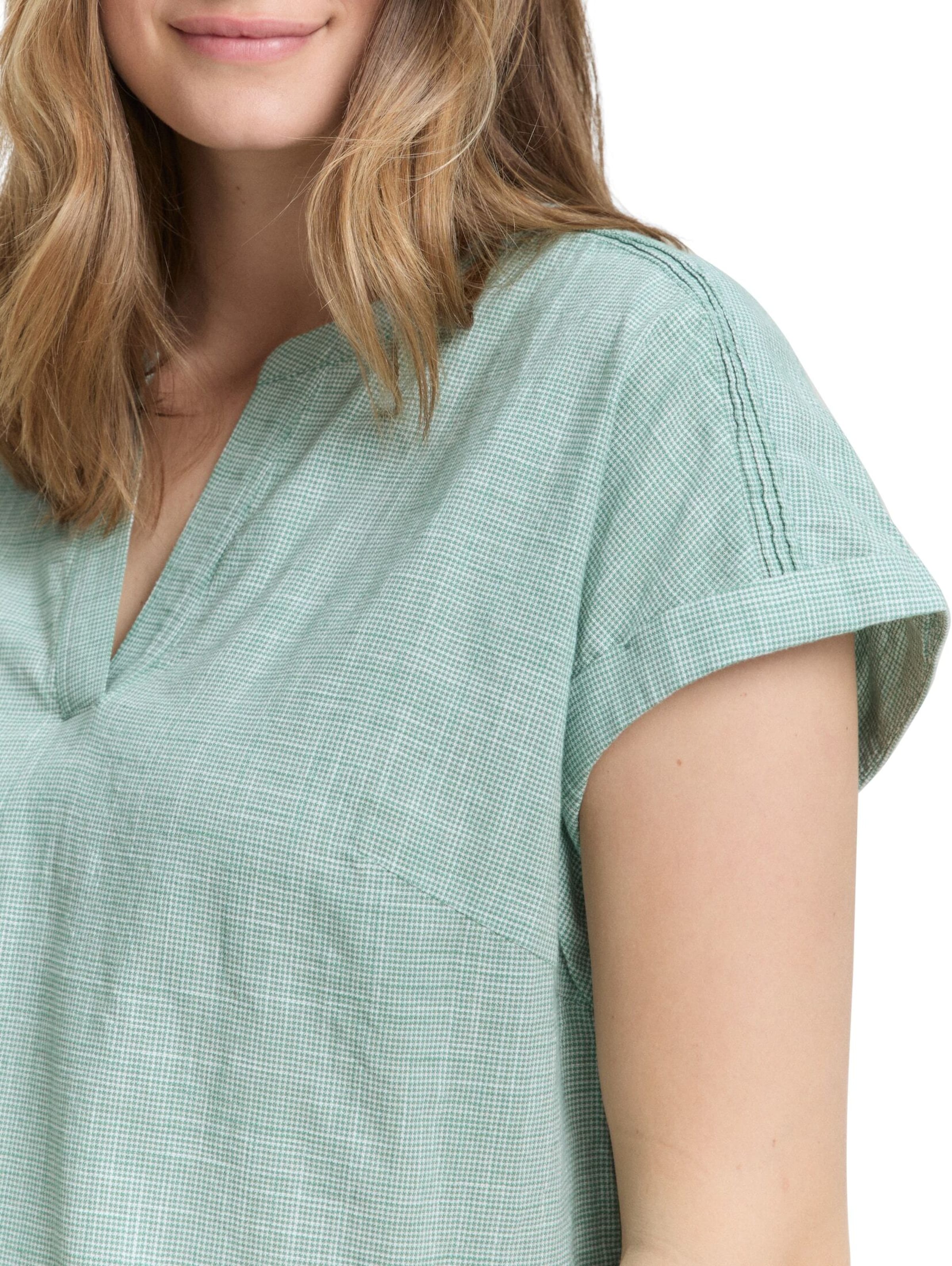 Tom Tailor Women + Блуза в зелено