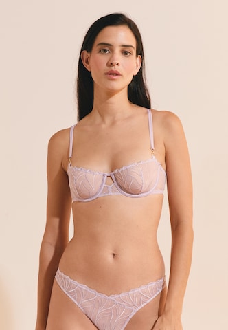 Balconcino Reggiseno 'Envolee' di ETAM in lilla: frontale