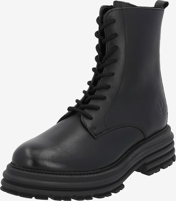 Bottines à lacets 'Cabrera' Palado en noir : devant