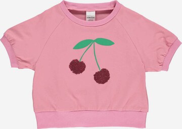 Fred's World by GREEN COTTON T-shirt i rosa: framsida