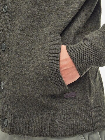 Barbour Knit Cardigan in Green