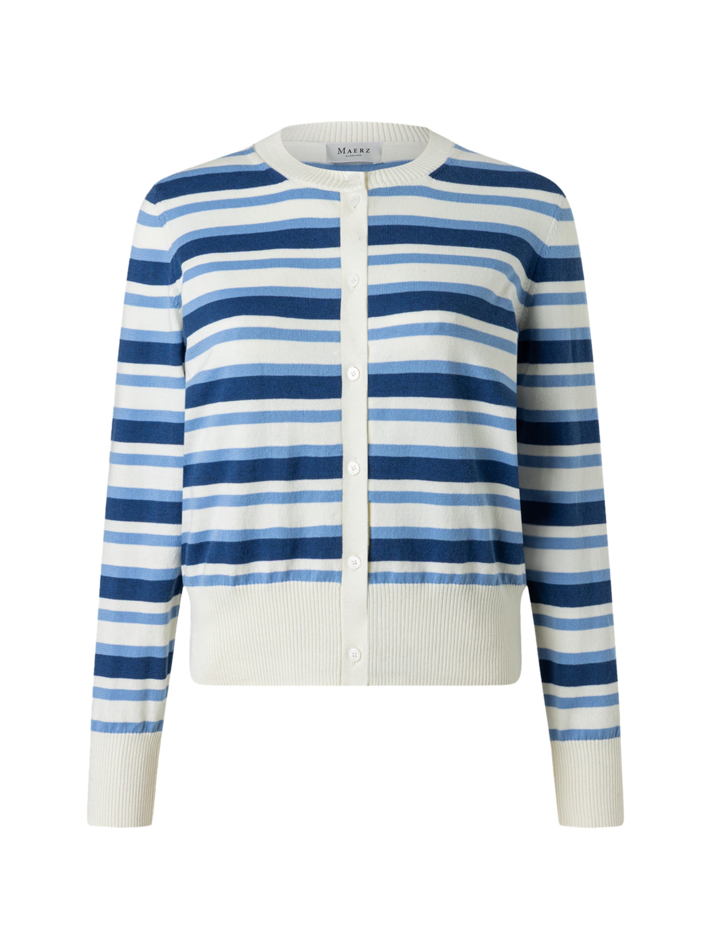 MAERZ Muenchen Strickcardigan in Blau: Vorderseite