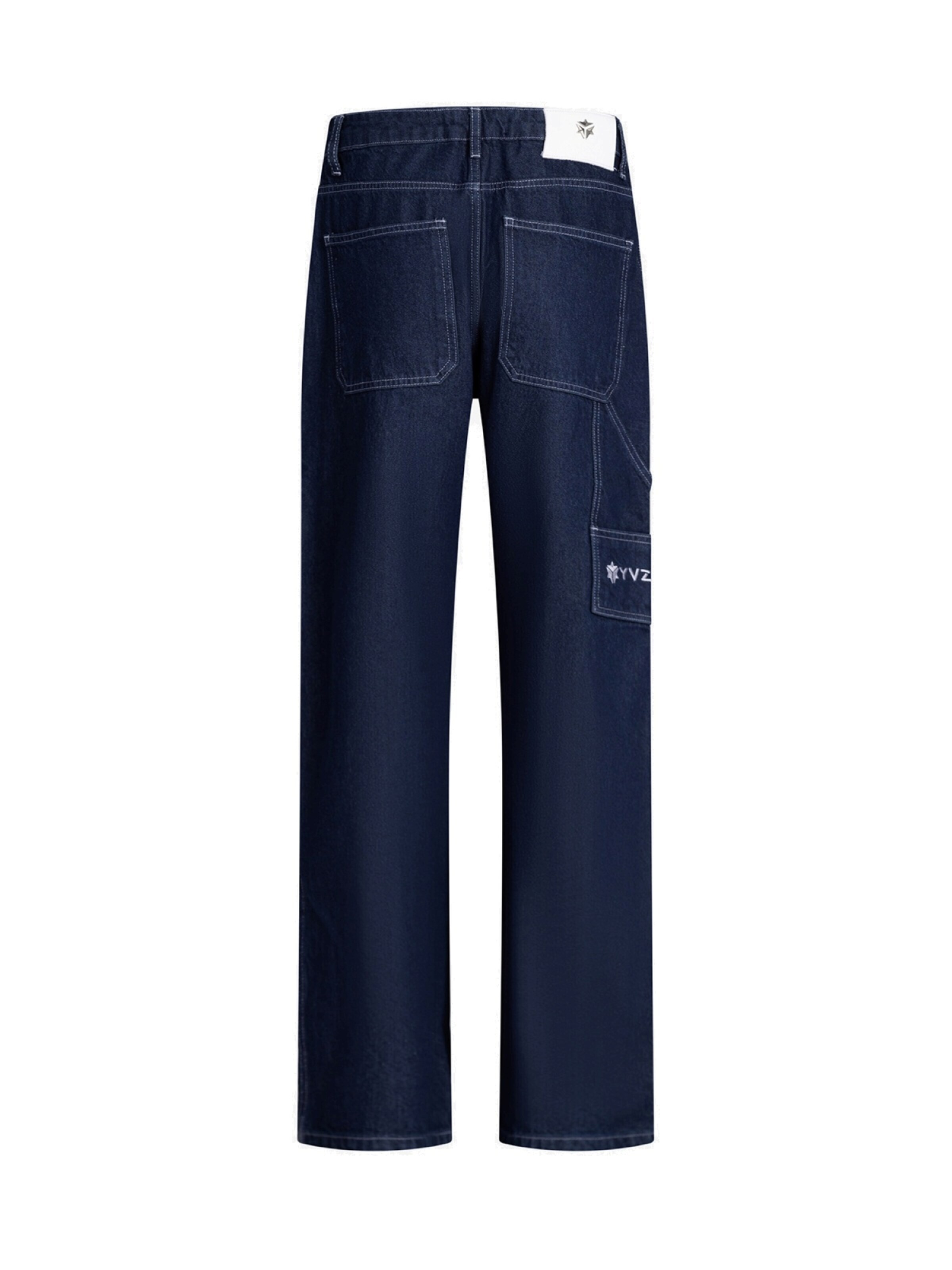 YVZ Denim Baggy Jeans 'Neptune' in Blue