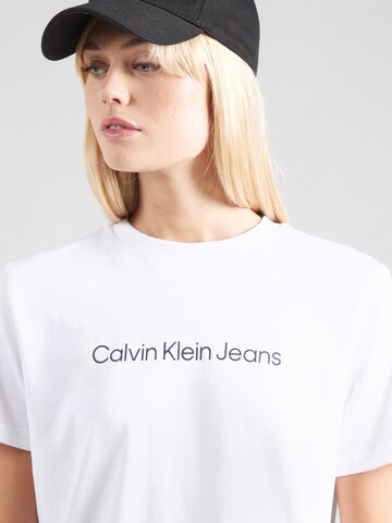 Maglietta di Calvin Klein Jeans in bianco