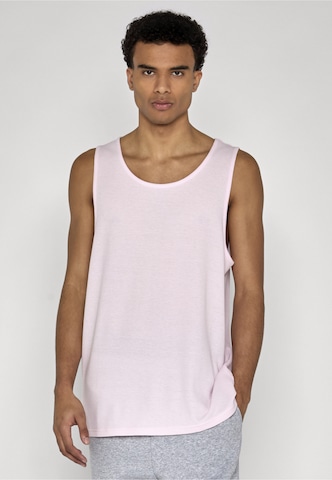 Urban Classics Shirt in Roze: voorkant