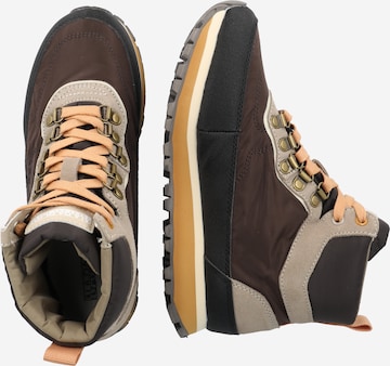 NAPAPIJRI High-Top Sneakers 'SNOWRUN' in Brown