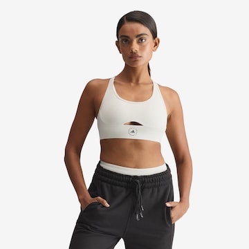 ADIDAS BY STELLA MCCARTNEYBustier Sportski grudnjak - siva boja: prednji dio
