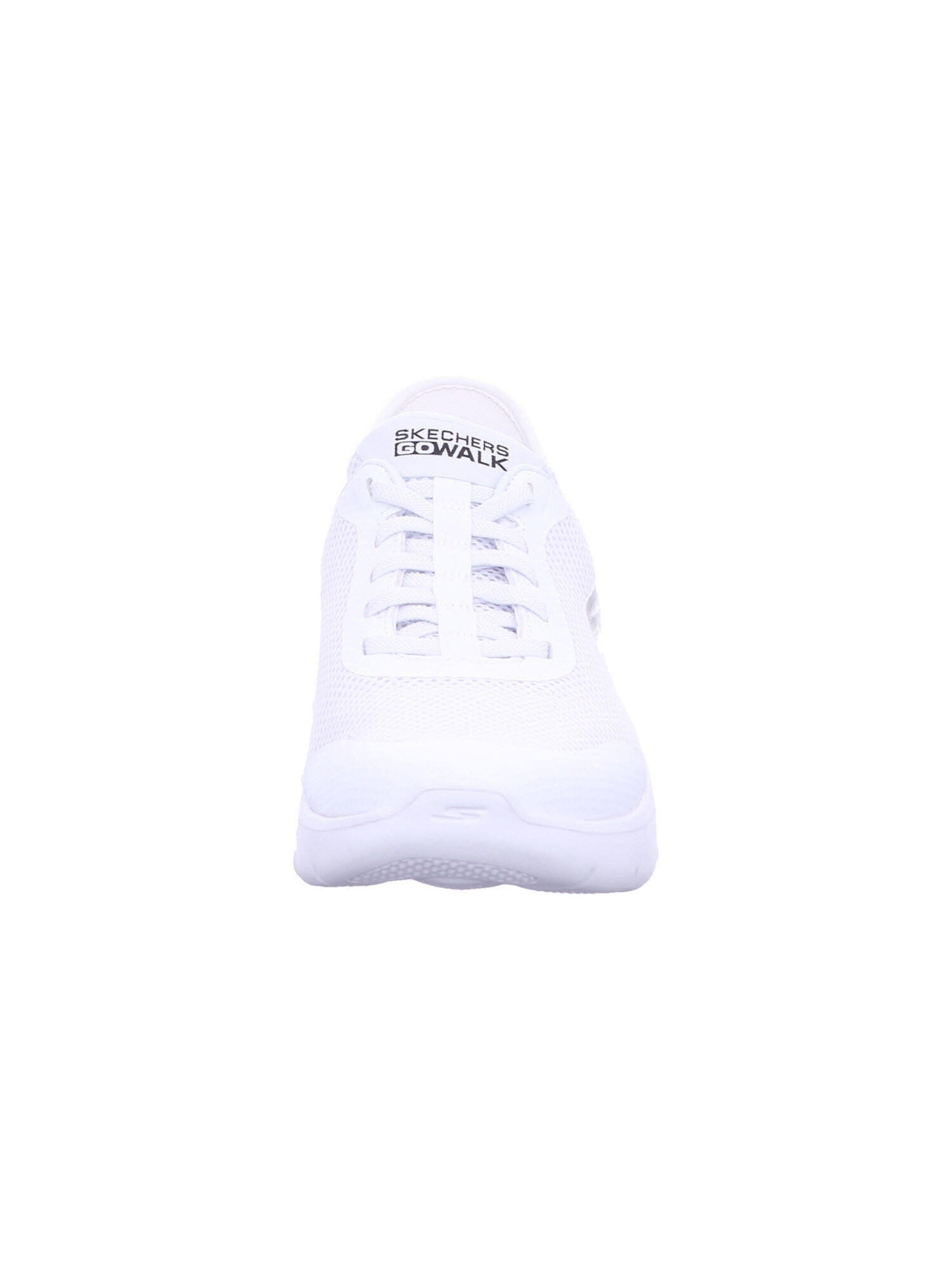 Baskets basses 'Go Walk Flex - Hands Up' SKECHERS en blanc