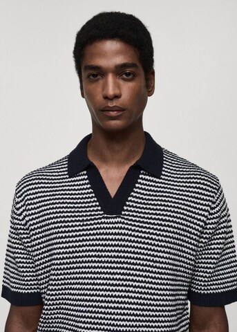 MANGO MAN Pullover 'marino' in Blau