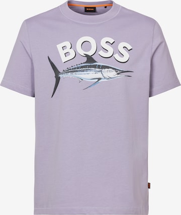 BOSS Shirt in Purple: front