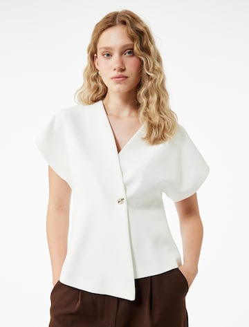 Koton Bluse in Weiß: Vorderseite