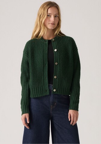 LEVI'S ® Strickjacke in Grün: Vorderseite