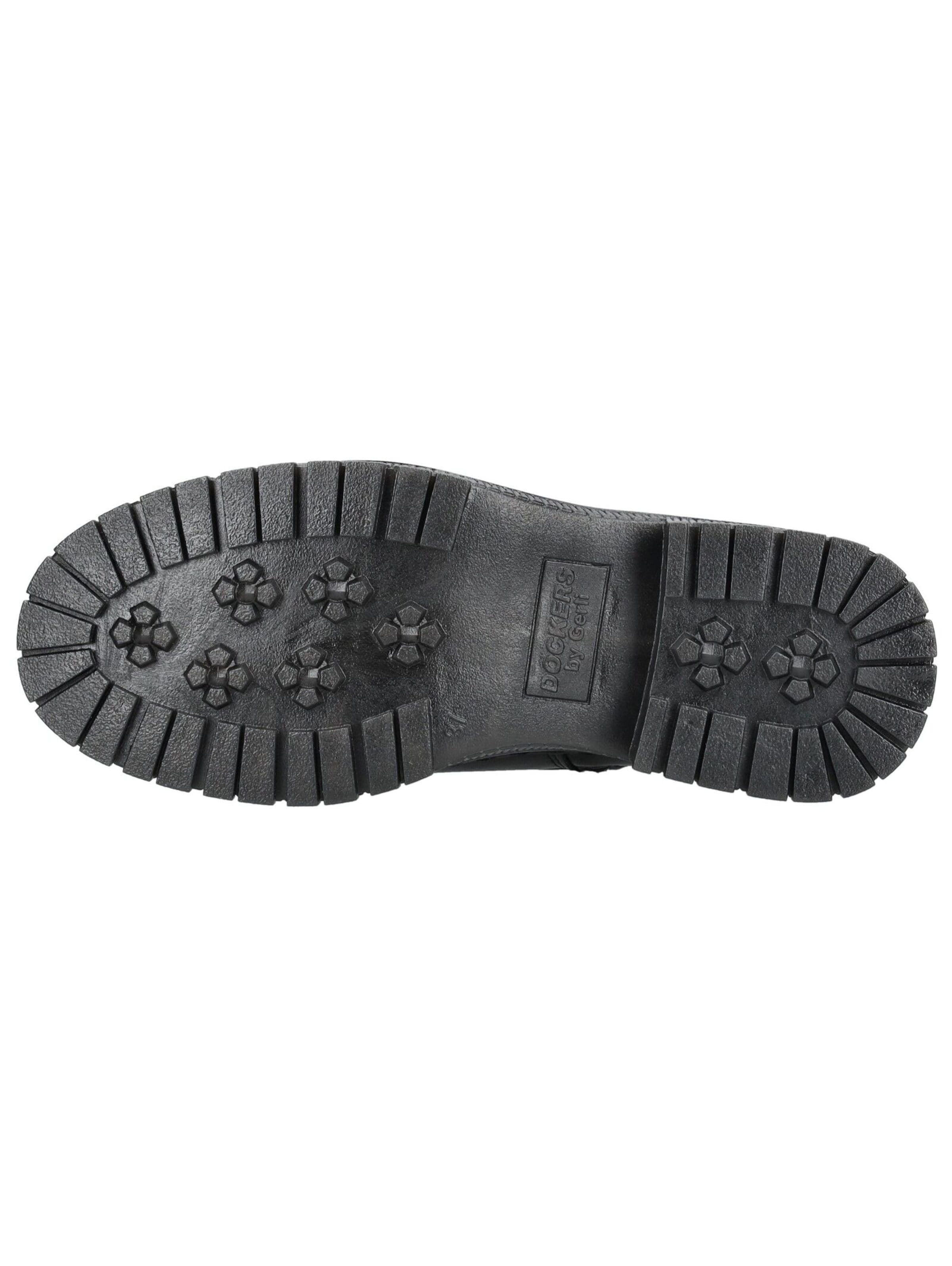 Stivaletto stringato di Dockers by Gerli in nero