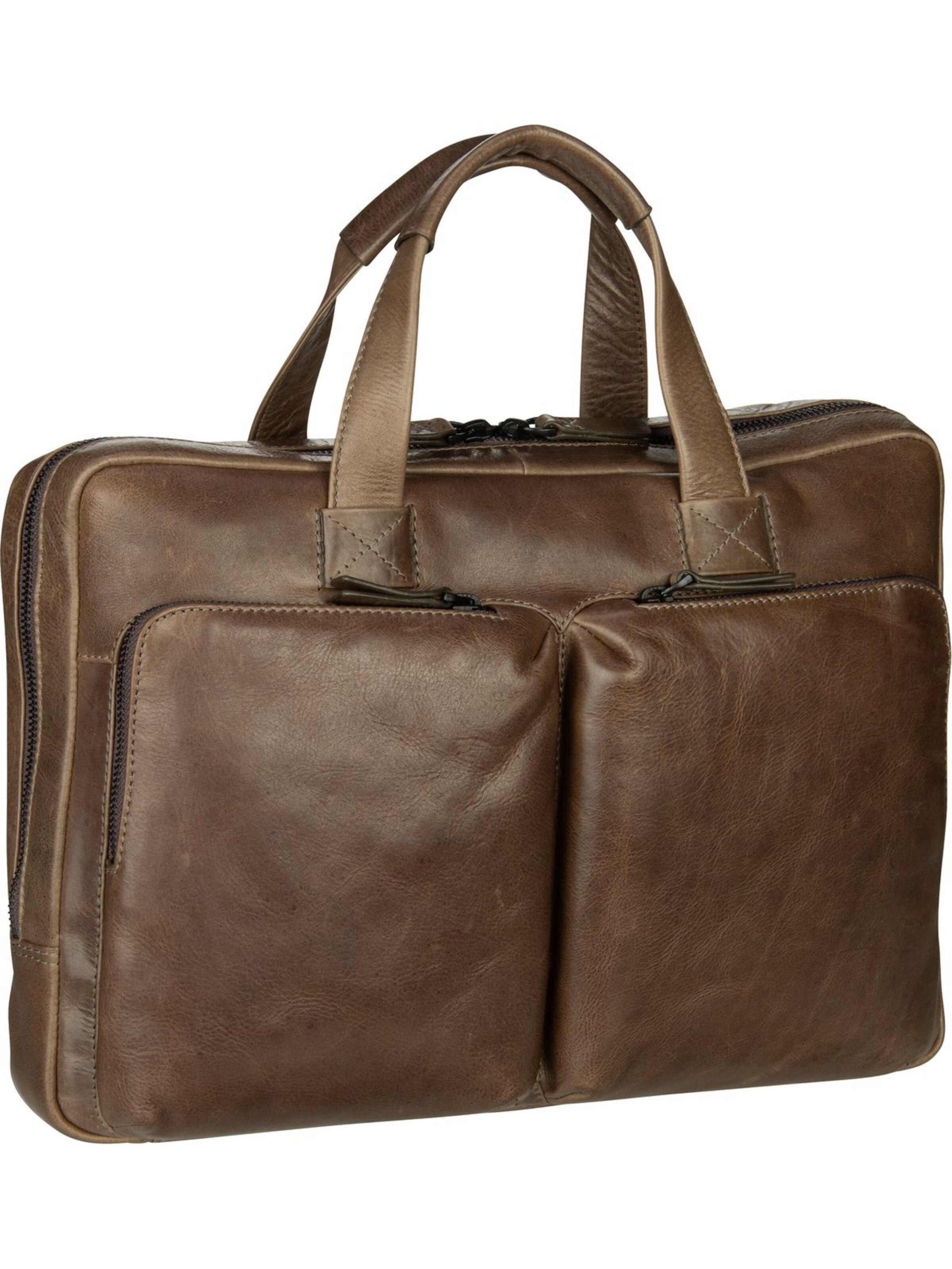 Porte-documents 'Porto' LEONHARD HEYDEN en marron : devant