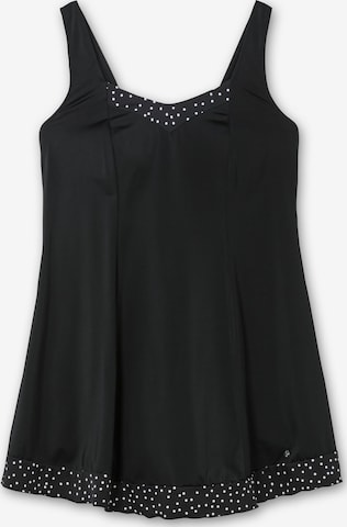 SHEEGO Uimapukumekko värissä musta: etupuoli