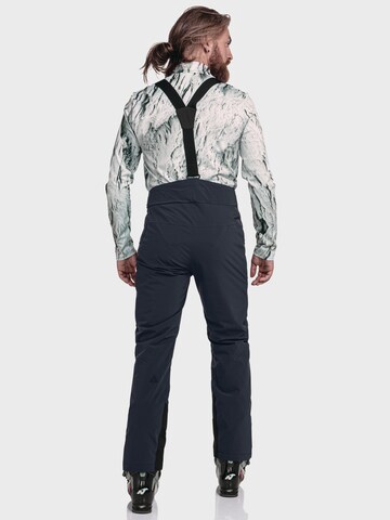 Schöffel Slimfit Sportbroek 'Mountet' in Blauw