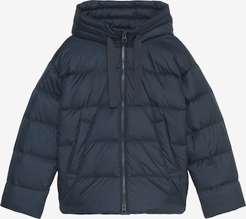 Marc O'Polo Winterjas in Blauw: voorkant