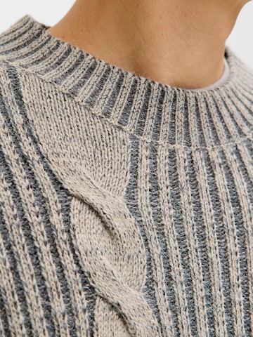 Jack & Jones Premium Tröja 'JPRBLUCARL' i grå