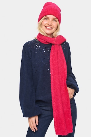 SAINT TROPEZ - Cachecóis 'Agita' em vermelho: frente