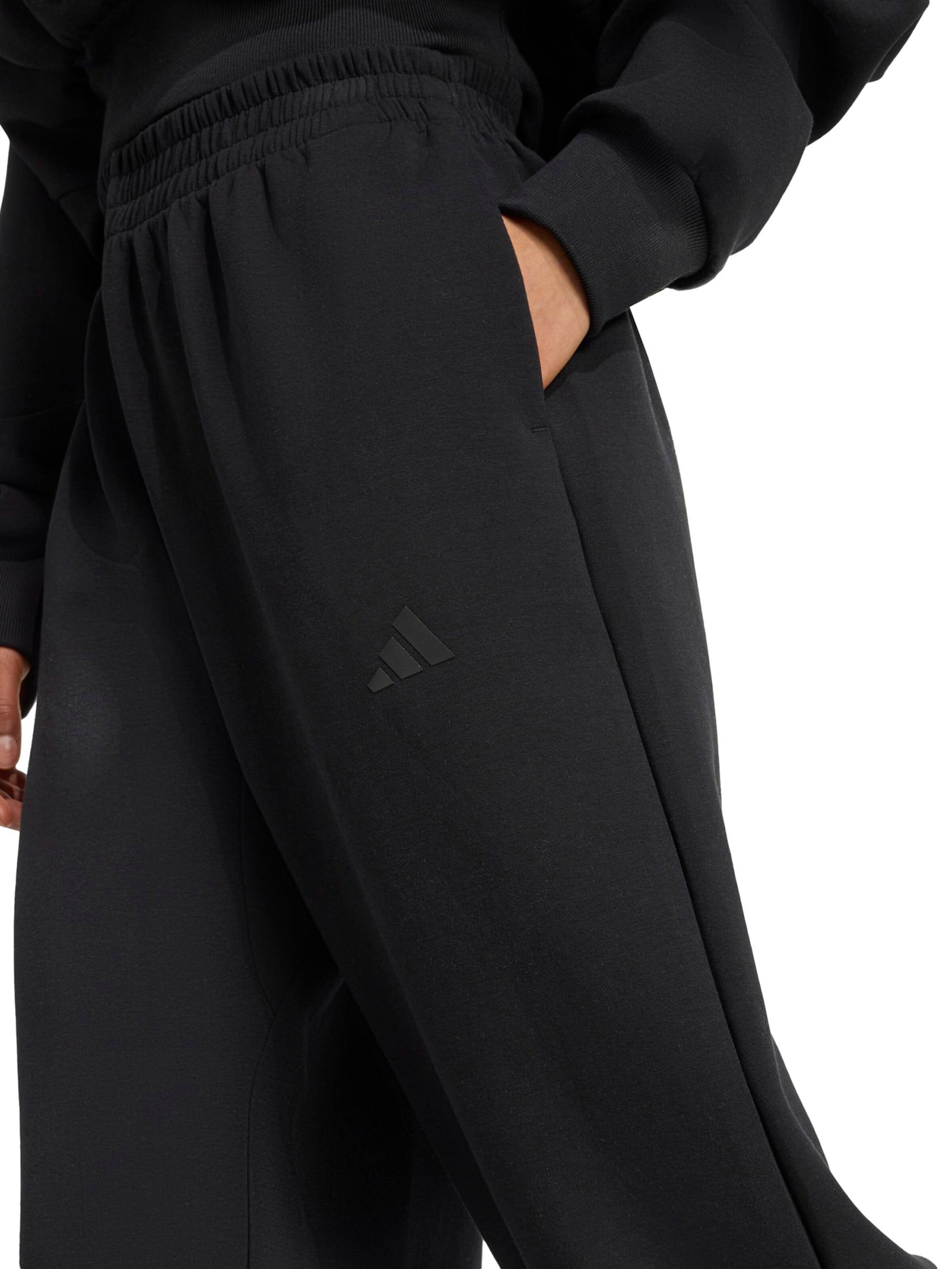 ADIDAS SPORTSWEAR Loose fit Sports trousers 'All Szn' in Black