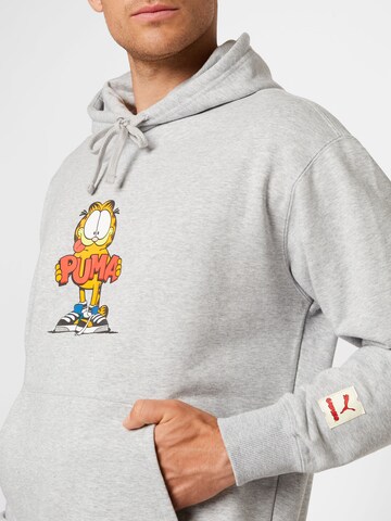 PUMA Суичър 'Garfield' в сиво