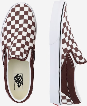 Vans cuadros plataforma clearance sin cordones