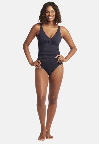 SEA LEVEL Triangel Badeanzug 'Essentials Edit' in Blau