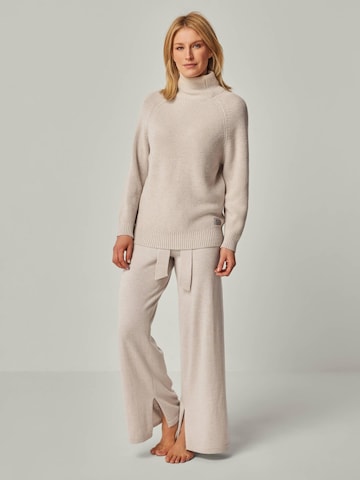 YOU LOOK PERFECT Huispak 'LOUNGEWEAR SET - Eve & Bailey' in Beige: voorkant
