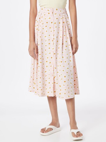 Monki Skirt in Pink: front