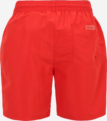 GUESS Board Shorts in Red