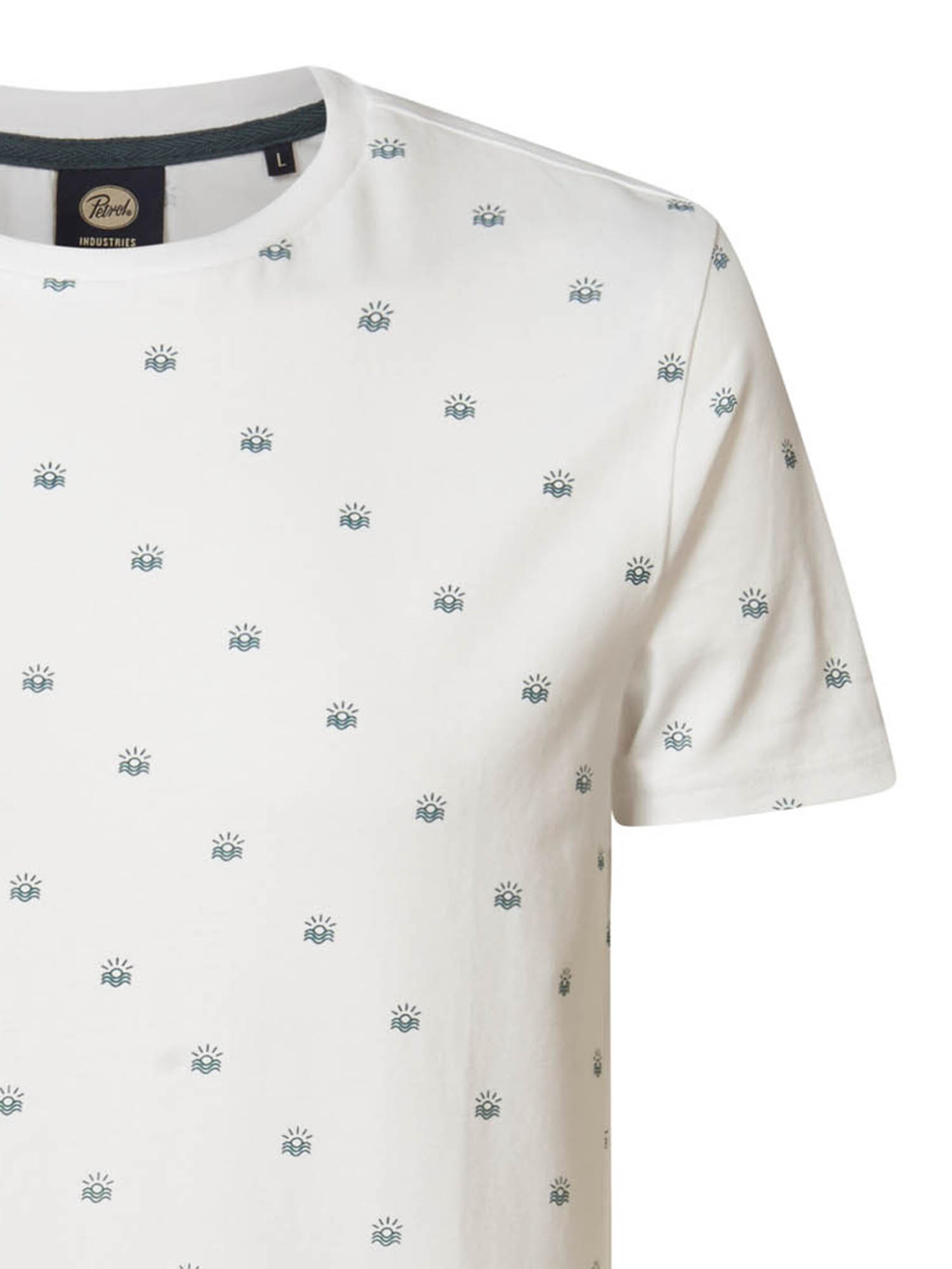 Petrol Industries Shirt 'Sundown' in Wit