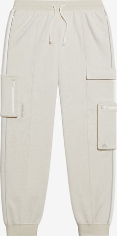 ADIDAS ORIGINALS - Loosefit Pantalón en beige: frente