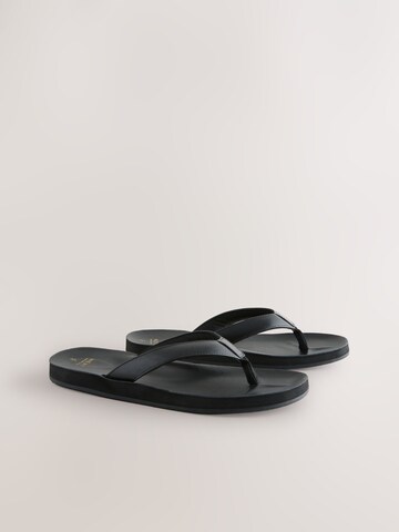 Next T-bar sandals in Black