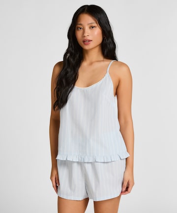 Hunkemöller Schlafshirt in Blau: Vorderseite