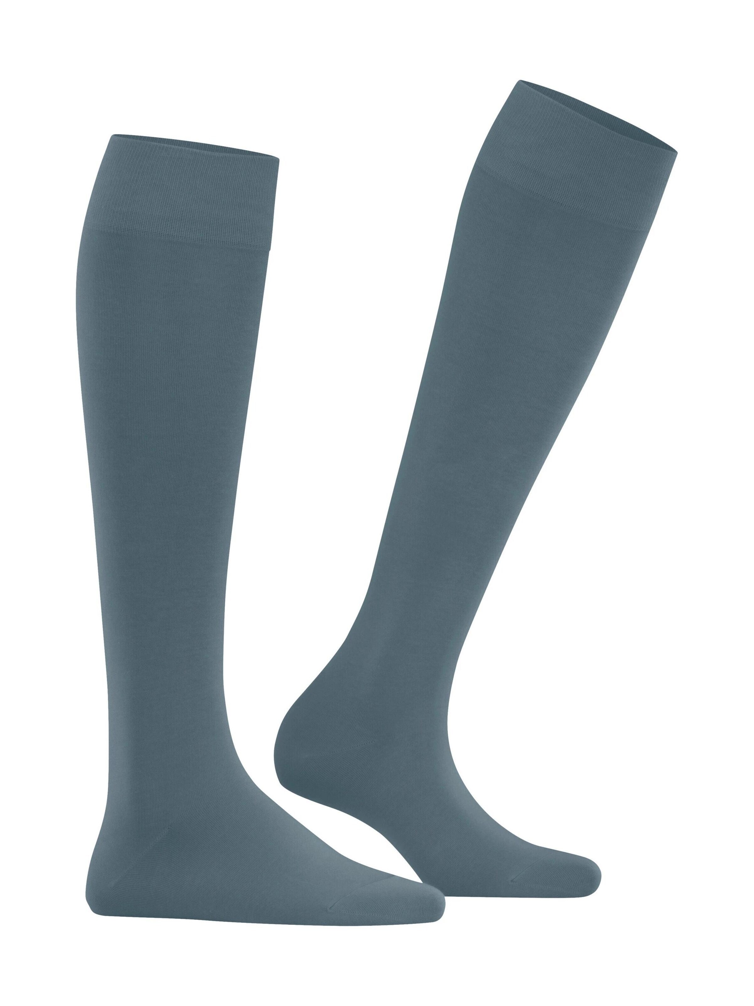 FALKE Kniestrümpfe 'Cotton Touch'‌‌‌‌ in Blau