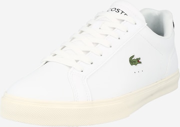 LACOSTE Platform trainers 'Lerond' in White: front