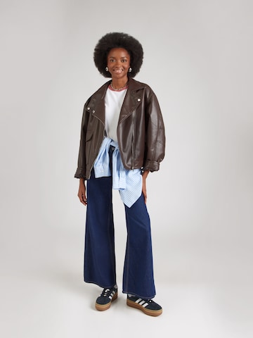 WRANGLER Shirt 'RINGER' in White: front