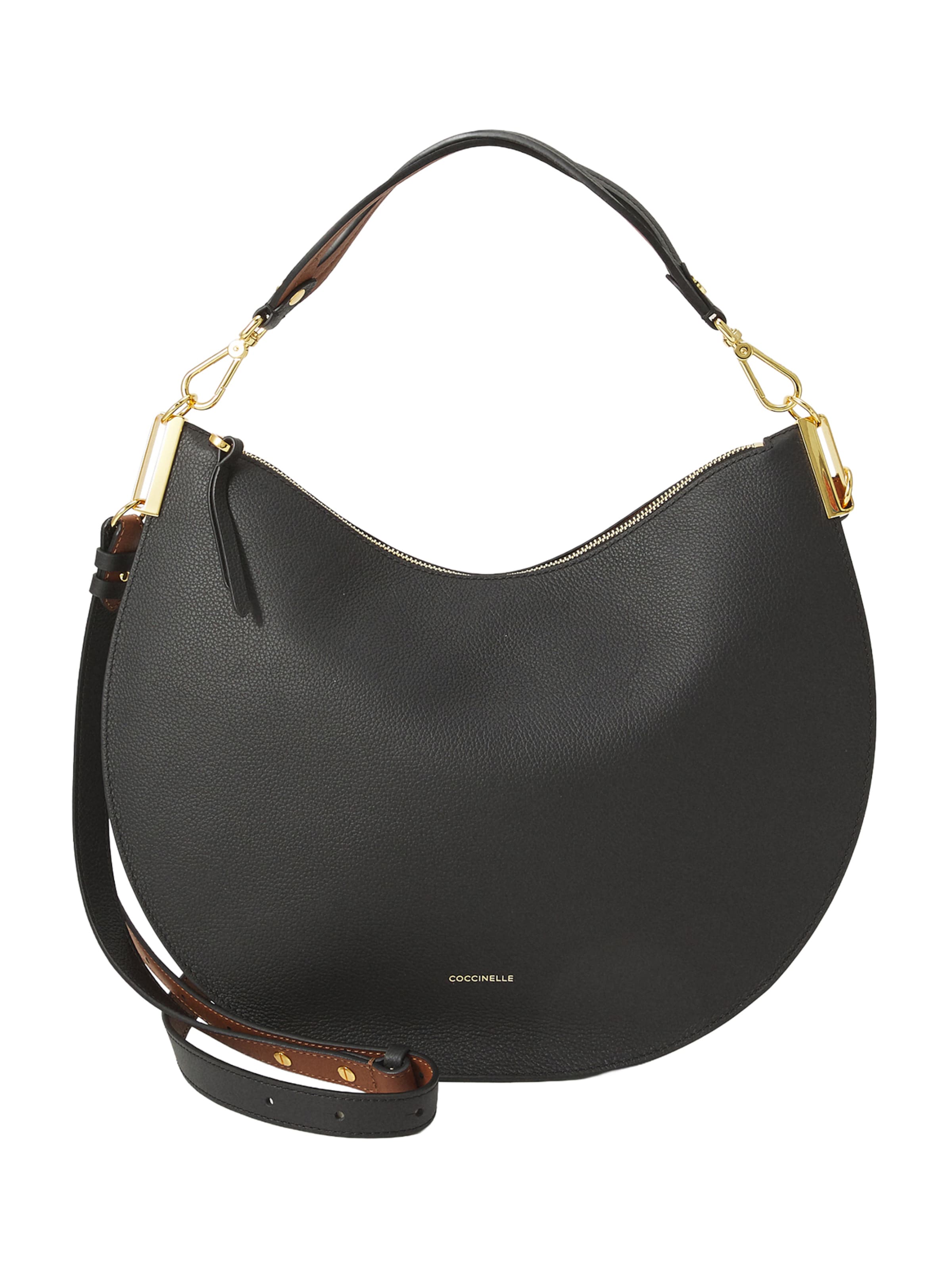 Coccinelle Handbag 'SUNUP' in Black: front