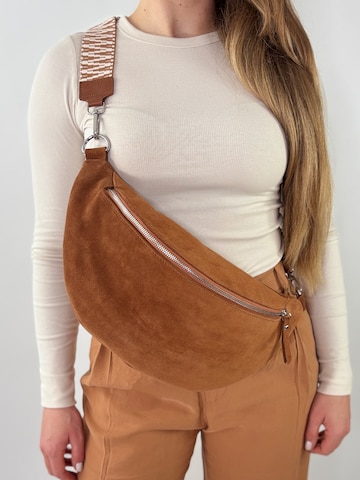 lePelou - Riñonera 'SALINA' en marrón