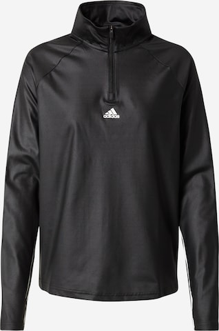 ADIDAS SPORTSWEAR Funktionsshirt 'Hyperglam Cut 3-Stripes ' in Schwarz: predná strana