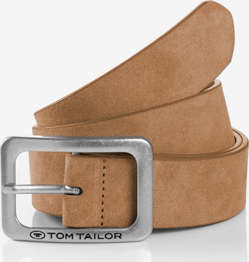 Ceinture 'EVELYN' TOM TAILOR en beige : devant