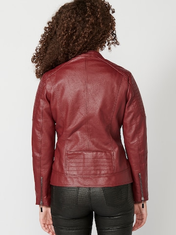 KOROSHI Prechodná bunda - Červená