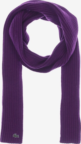 LACOSTE Scarf & Wrap in One size in Purple: front