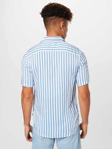Only & Sons Comfort fit Overhemd 'Wayne' in Blauw